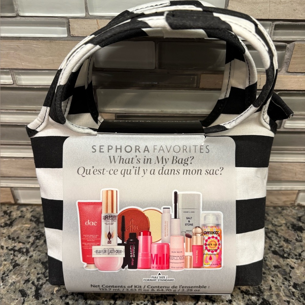 NEW Sephora Favorites What's In My Bag: Value Set Limited Edition "Jail Bag"